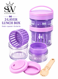 Sageware Purple Salad Box