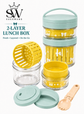 Sageware Yellow Salad Box