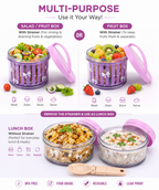 Sageware Purple Salad Box