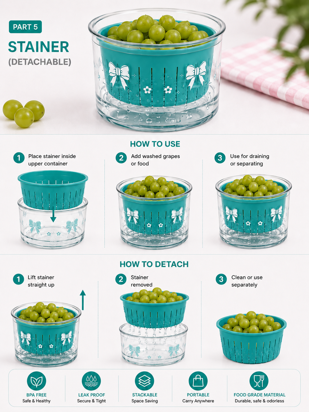 Sageware Green Salad Box