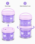 Sageware Purple Salad Box
