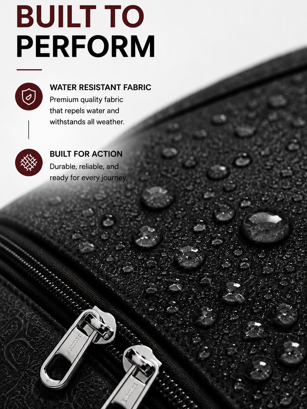 Travel Duffel Bag with Multiple Compartments | Lightweight Waterproof Gym & Overnight Carry Bag