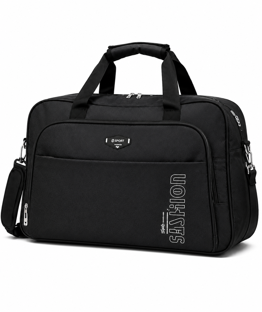 Travel Duffel Bag with Multiple Compartments | Lightweight Waterproof Gym & Overnight Carry Bag
