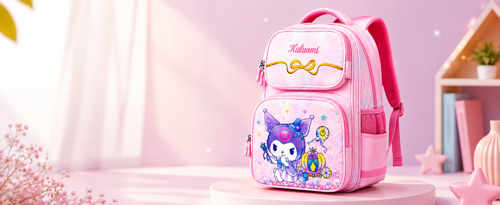 Kids School Bag for Girls | Lightweight Waterproof Backpack for Nursery & Primary School