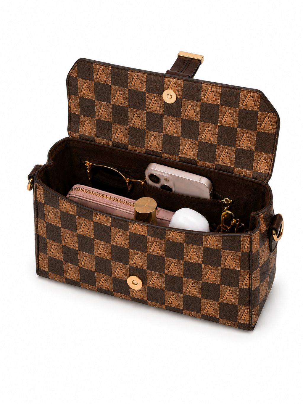 Chic Checkerboard crossbag