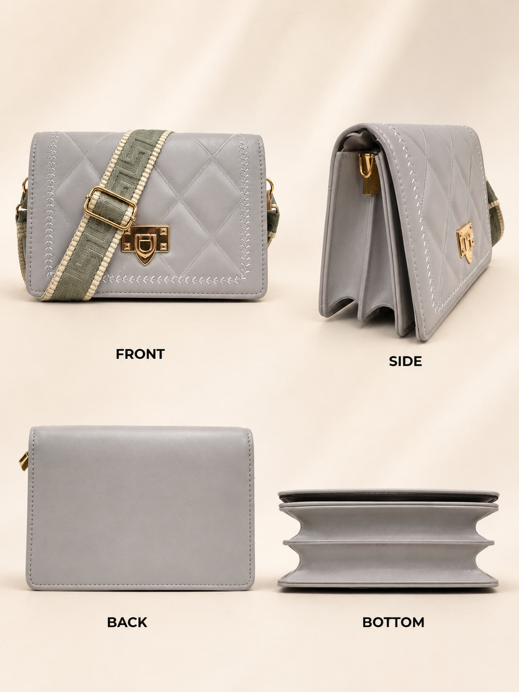 Premium Women Sling Bag | Fashionable Crossbody Purse for Office, Shopping & Party