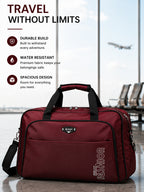 Premium Large Capacity Duffel Bag for Travel & Gym | Stylish Waterproof Weekender Bag with Shoulder Strap | Unisex Carry-On Travel Bag