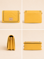 Marigold Chevron Crossbody