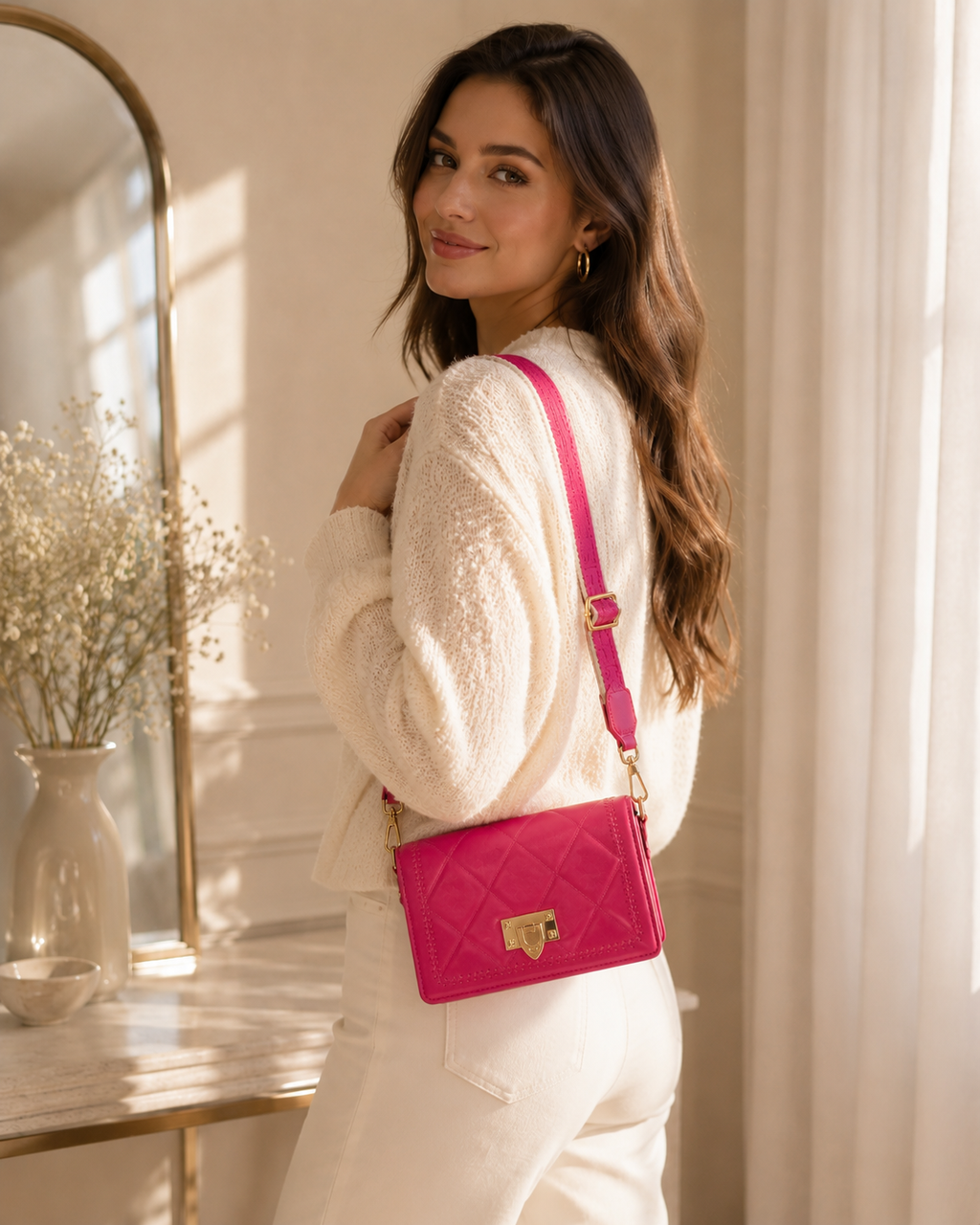 Modern Women Sling Handbag | Stylish Crossbody Bag for Office & Casual Outfits