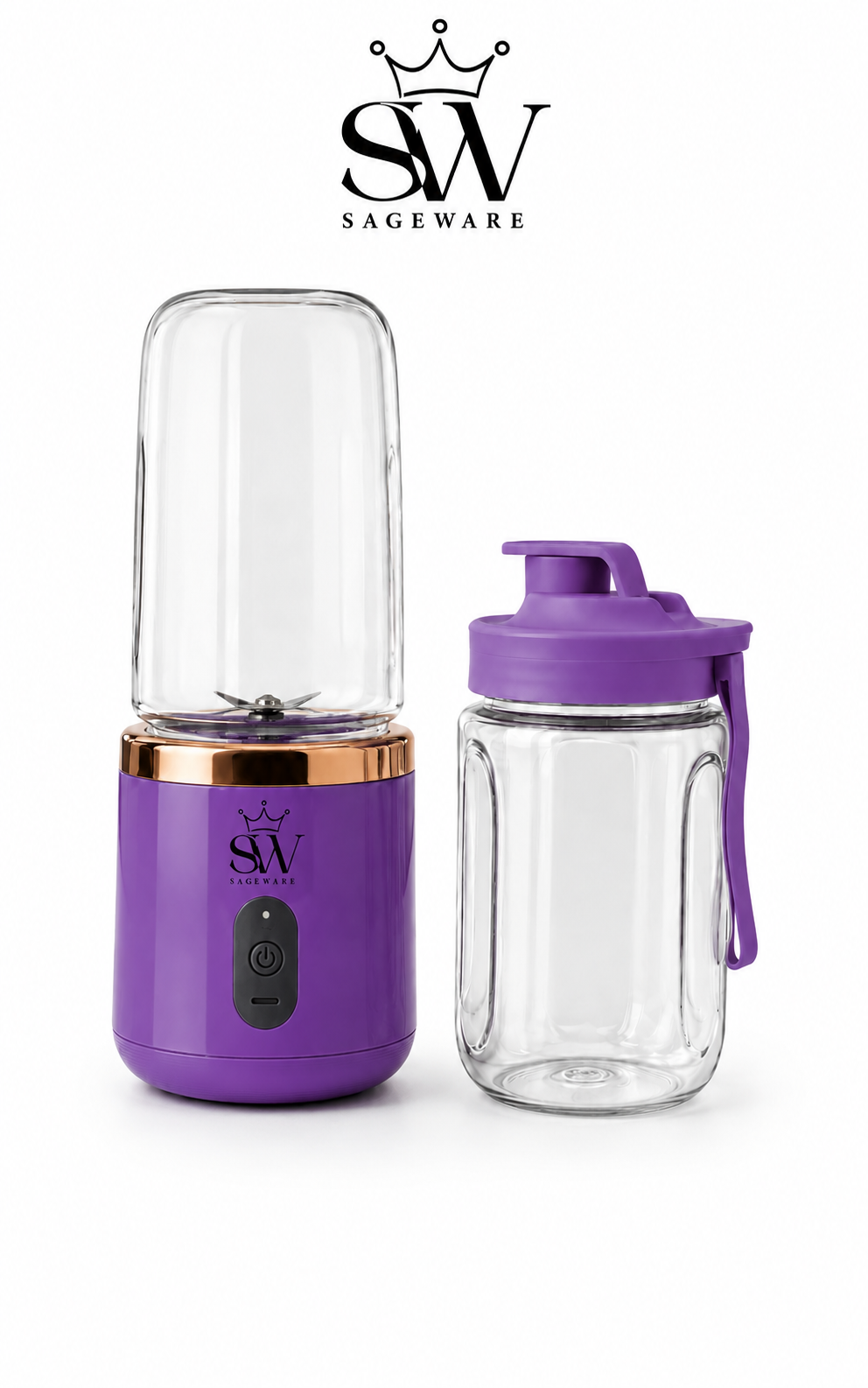Portable Fruit Juicer Blender Bottle | Mini Smoothie Maker with USB Charging for Home, Gym & Travel