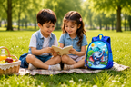Kids School Bag for Boys & Girls | Lightweight Waterproof Backpack with Multiple Compartments | Stylish School Bag for Nursery, Kindergarten & Primary Students