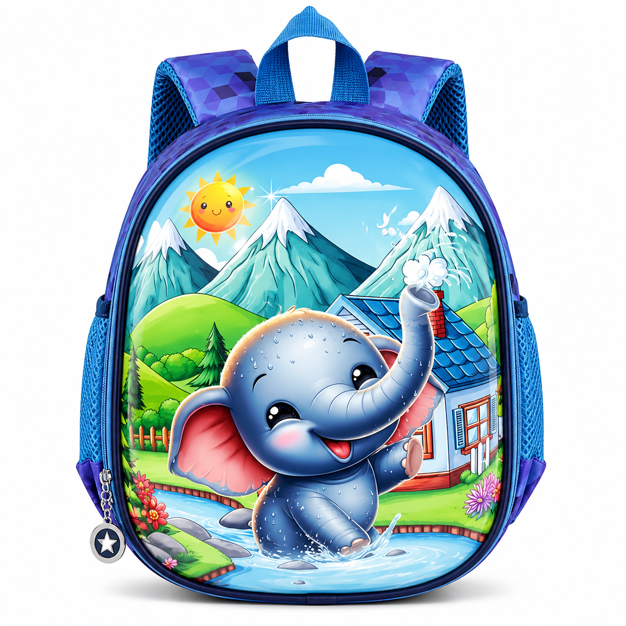 Kids School Bag for Boys & Girls | Lightweight Waterproof Backpack with Multiple Compartments | Stylish School Bag for Nursery, Kindergarten & Primary Students