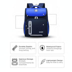 Junior School Backpack for Kids | Spacious Lightweight Bag with Adjustable Shoulder Straps