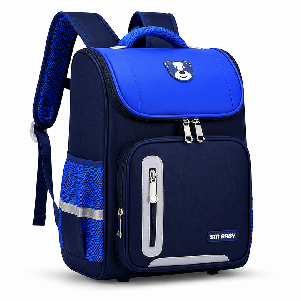 Junior School Backpack for Kids | Spacious Lightweight Bag with Adjustable Shoulder Straps