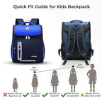Junior School Backpack for Kids | Spacious Lightweight Bag with Adjustable Shoulder Straps