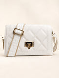 Ladies Sling Bag for Women | Trendy Quilted Side Bag with Adjustable Strap