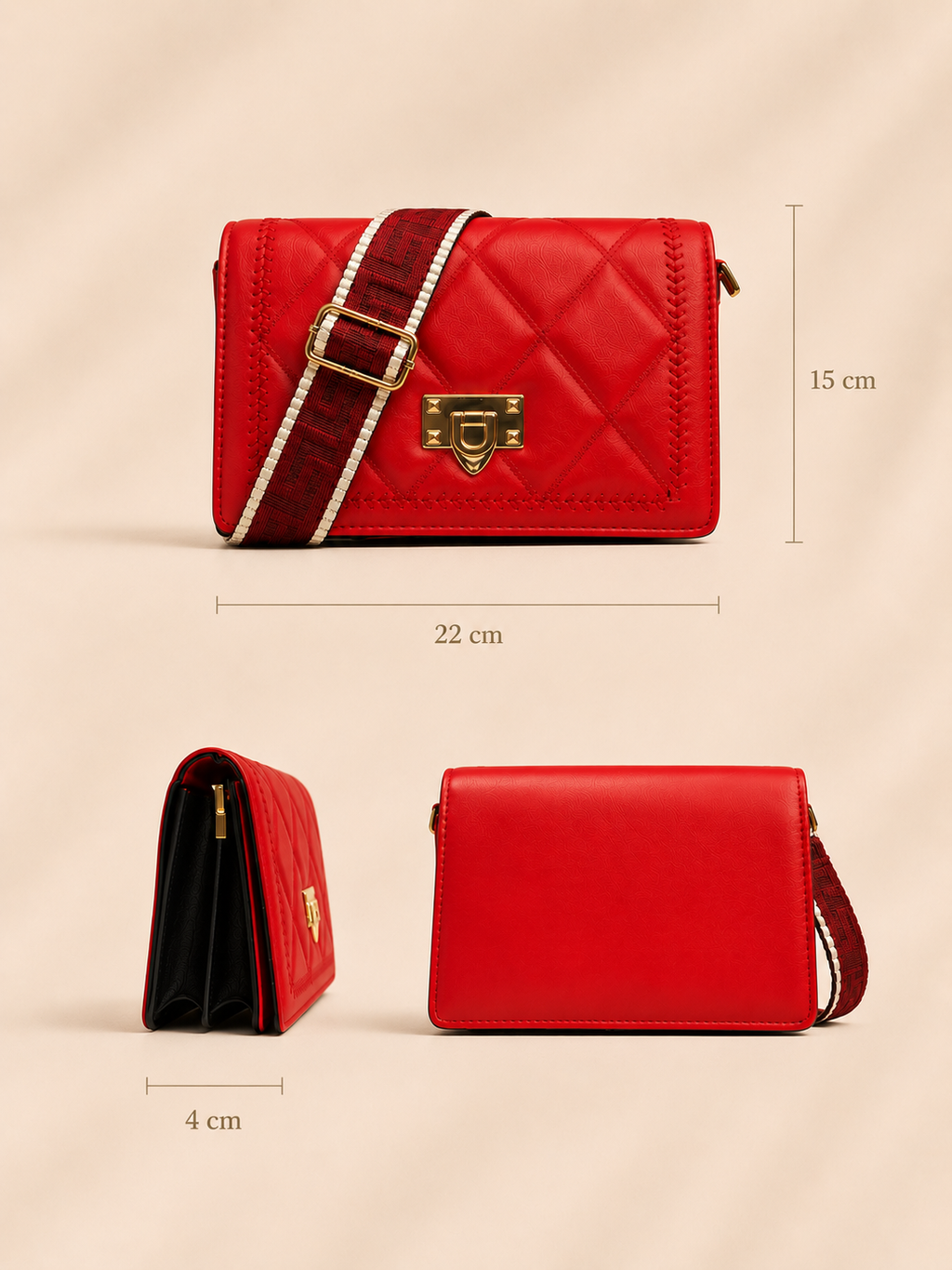 Premium Women Sling Bag | Fashionable Crossbody Purse for Office, Shopping & Party