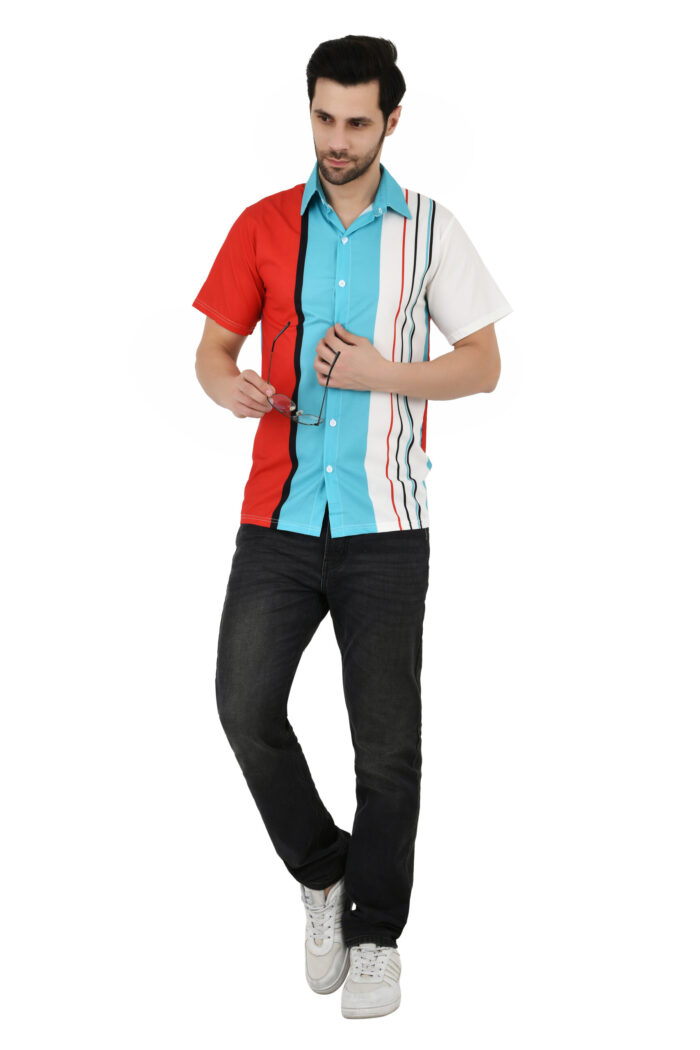 Skyline Red Shirt - Image 3