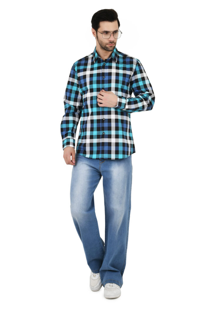 Crimson Check Shirt - Image 20