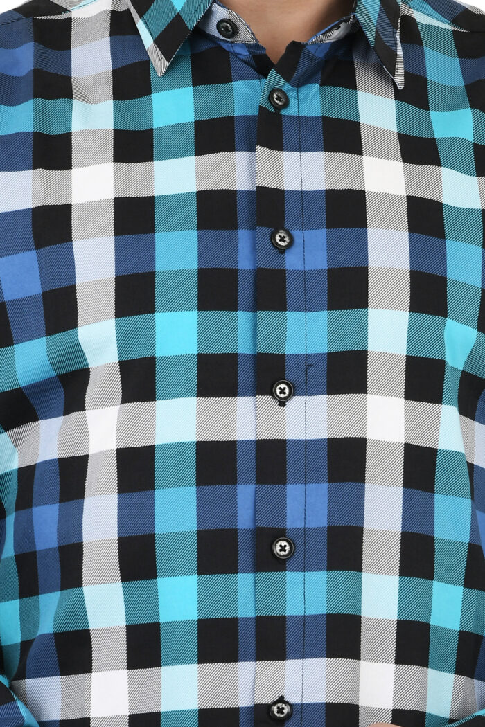 Crimson Check Shirt - Image 18