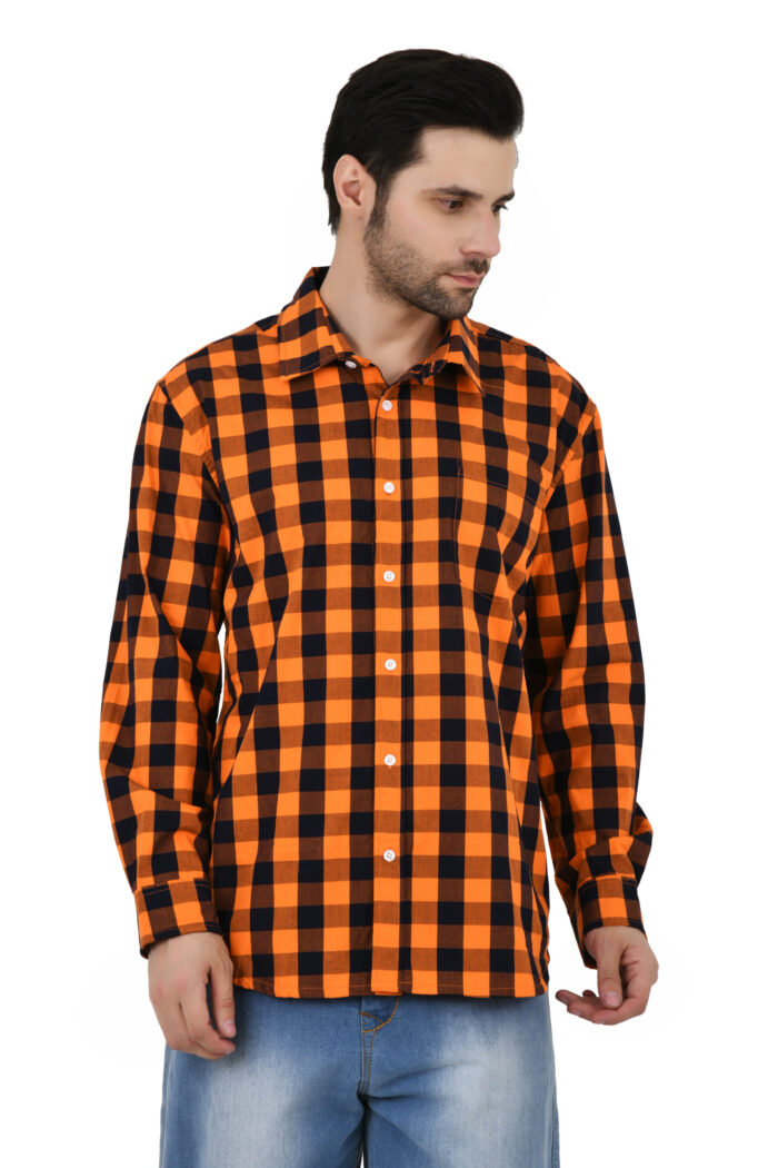 Crimson Check Shirt - Image 13