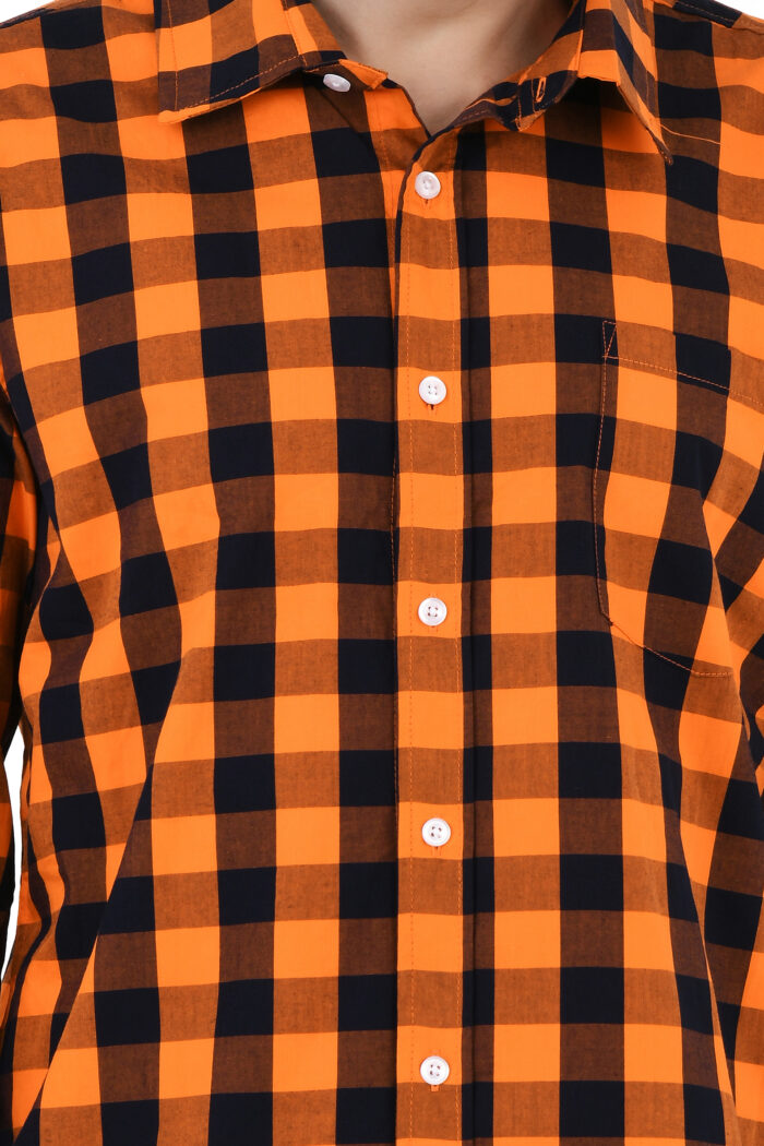 Crimson Check Shirt - Image 15