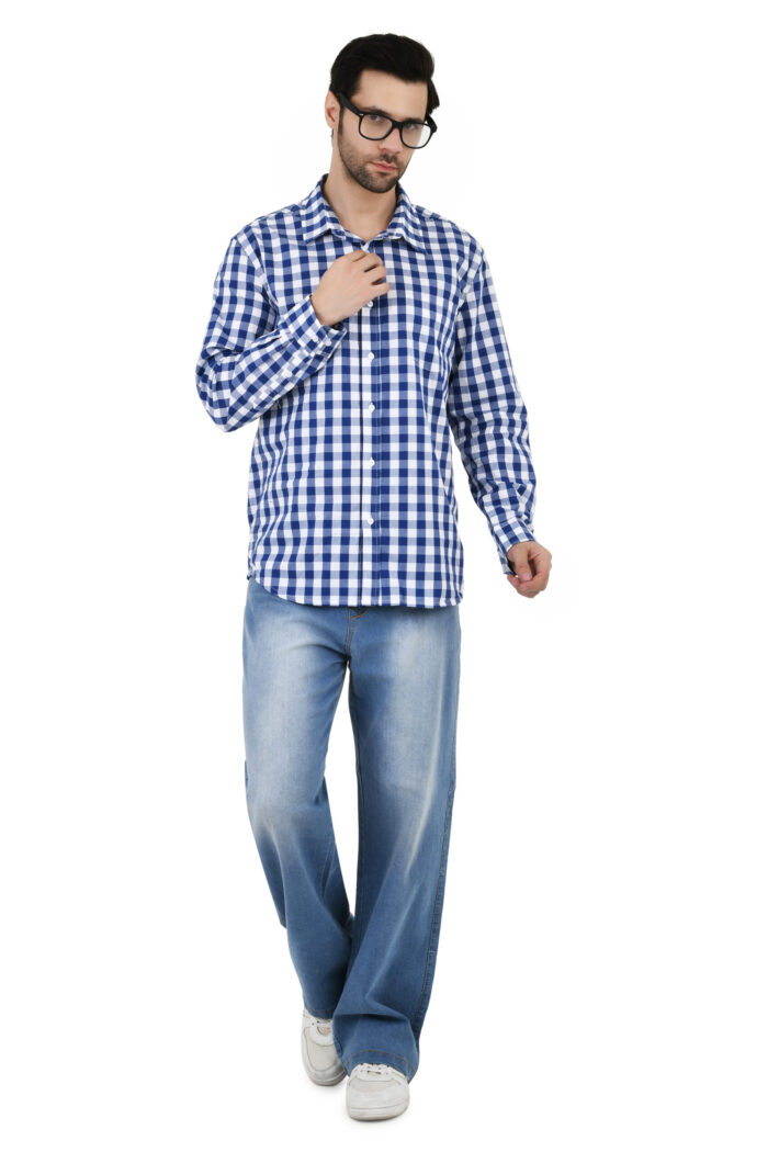 Crimson Check Shirt - Image 12
