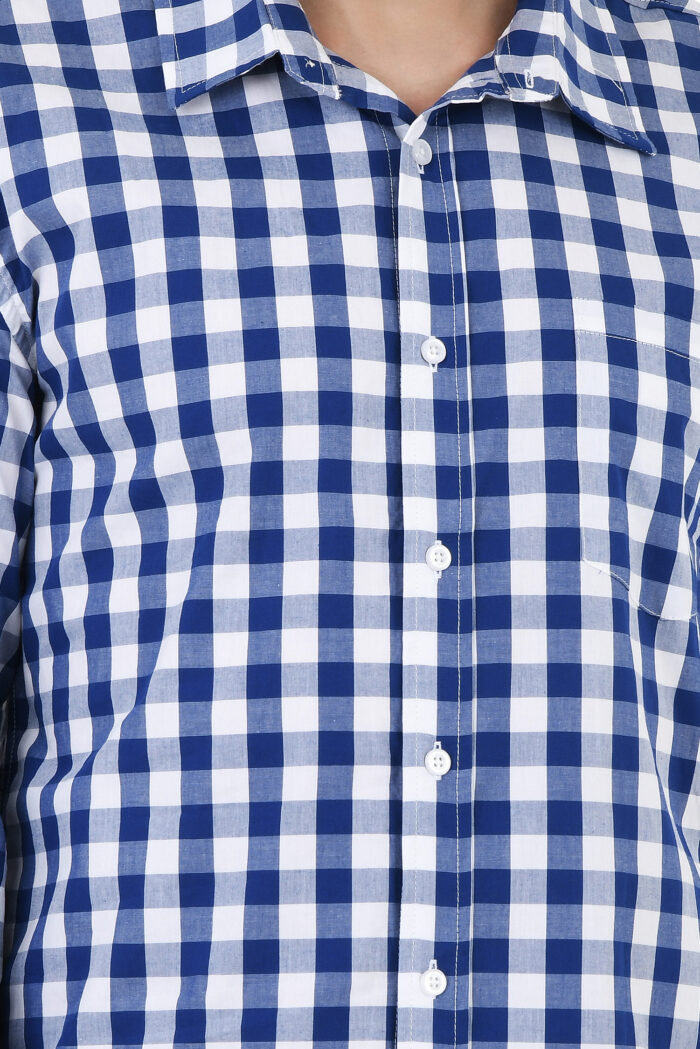 Crimson Check Shirt - Image 10