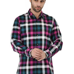 Crimson Check Shirt - Image 5