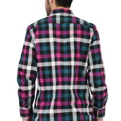 Crimson Check Shirt - Image 6