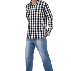 Crimson Check Shirt - Image 4