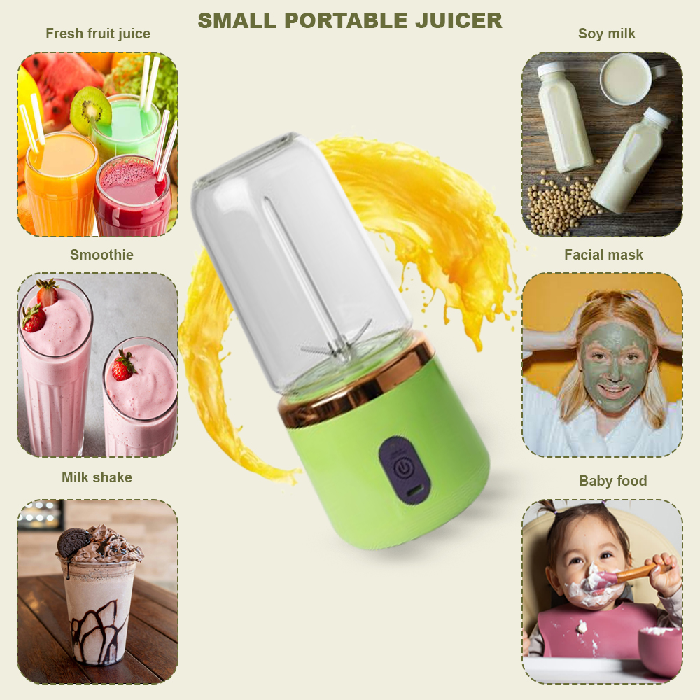 Sageware Multipurpose Hand Blender | Electric Beater, Mixer & Whisker for Home Use Mixer Juicer Jar (500 ml Green) - Image 3