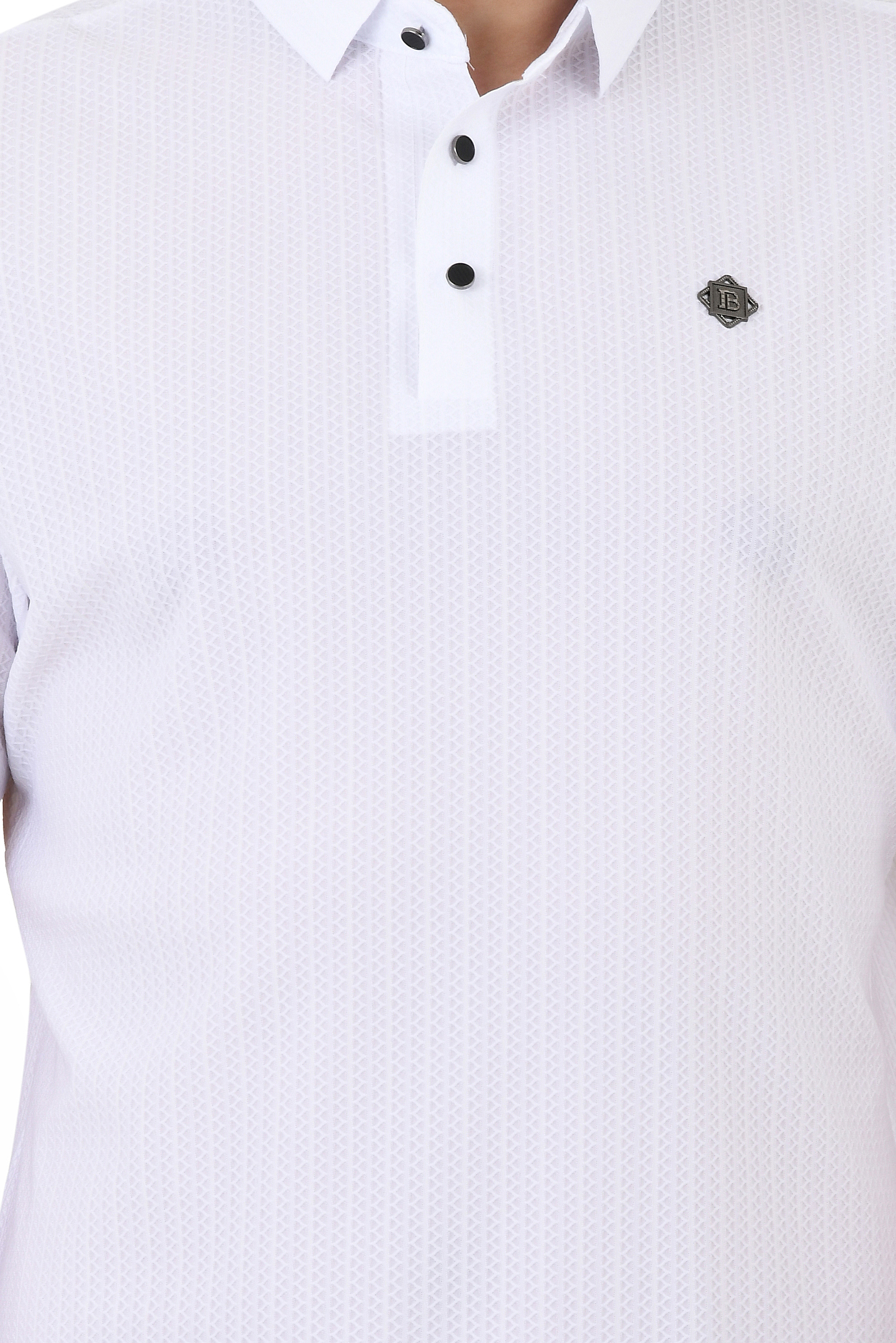 SAGEWARE Fashion Men's Solid Regular Fit Half Sleeve Imported Fabric Polo T-Shirt - Image 5