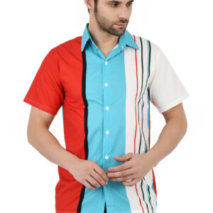 Stylish Regular Fit Short Sleeve Shirt for Men's Daily Use