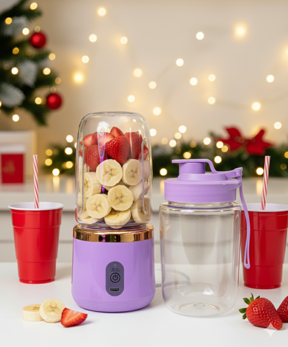 Sageware Multipurpose Hand Blender | Electric Beater, Mixer & Whisker for Home Use Mixer Juicer Jar (500 ml Purple)