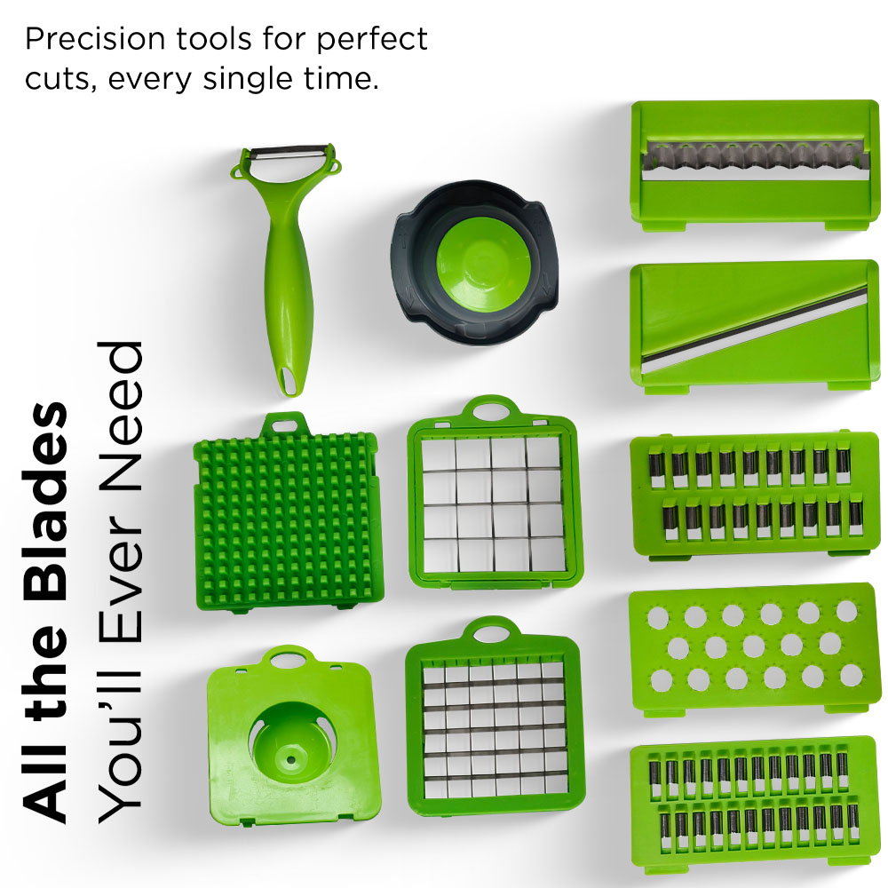 Sageware 16 in 1 Vegetable Chopper | (Grey) - Image 3