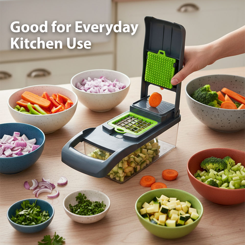 Sageware 16 in 1 Vegetable Chopper | (Grey) - Image 4