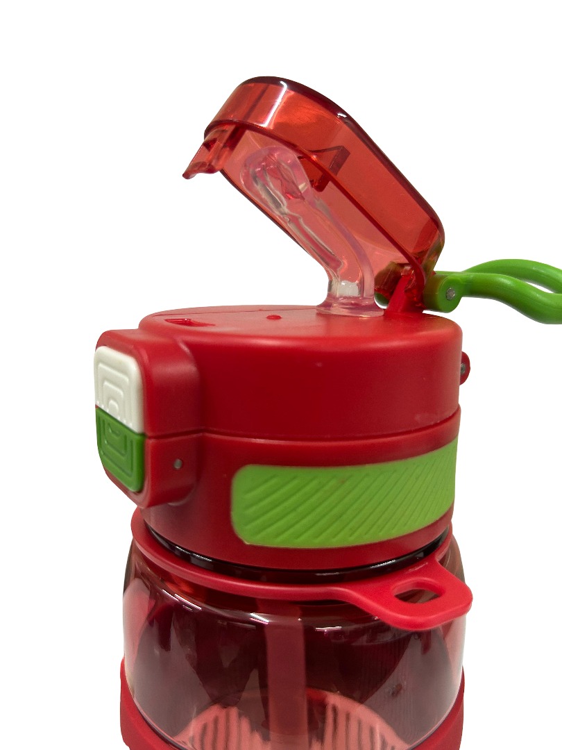 SAGEWARE 1000 ml Large Water Bottle | BPA Free Plastic Bottle for Fitness, Outdoor & Daily Use Red - Image 3